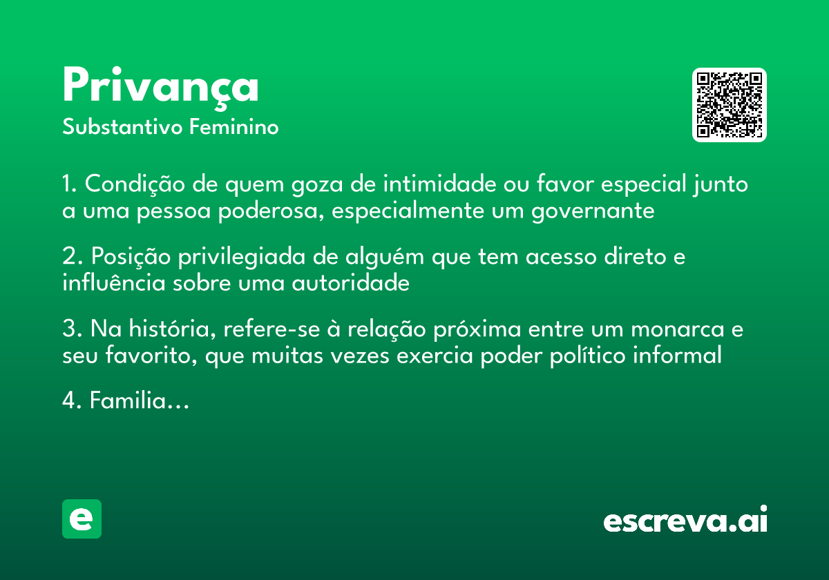 privança