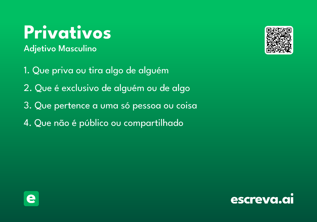 privativos