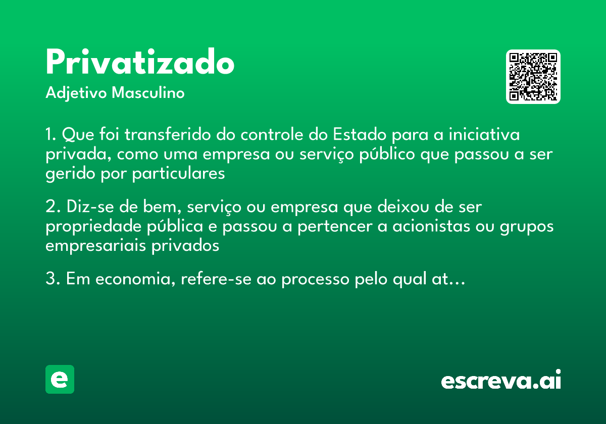 privatizado
