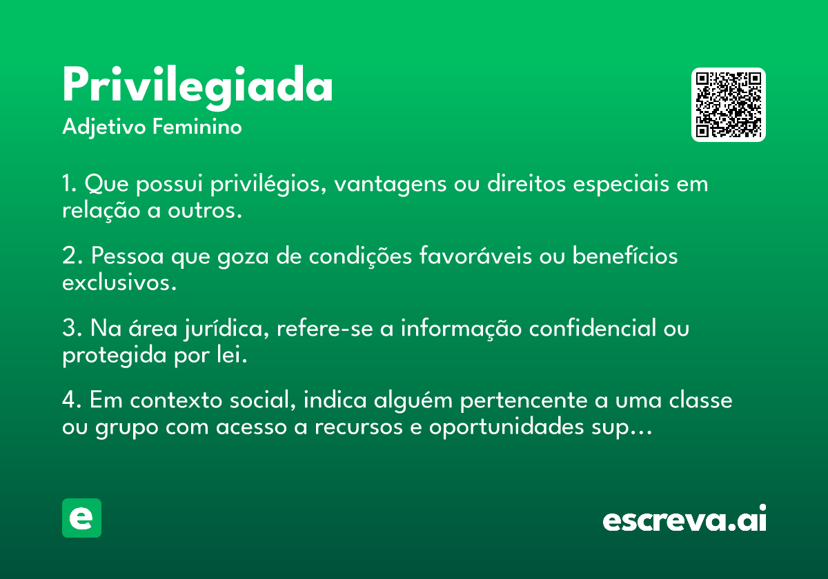 privilegiada