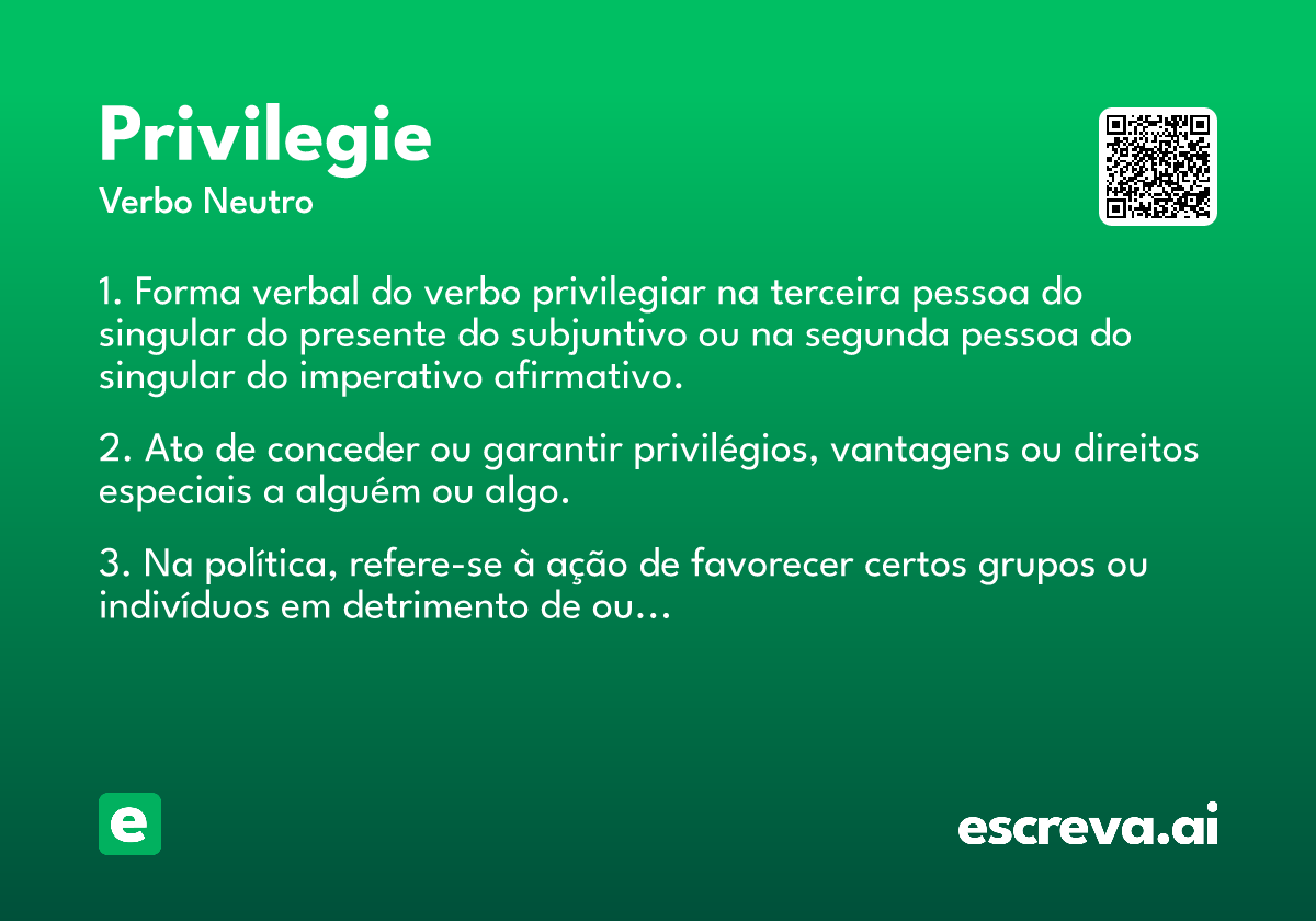 privilegie