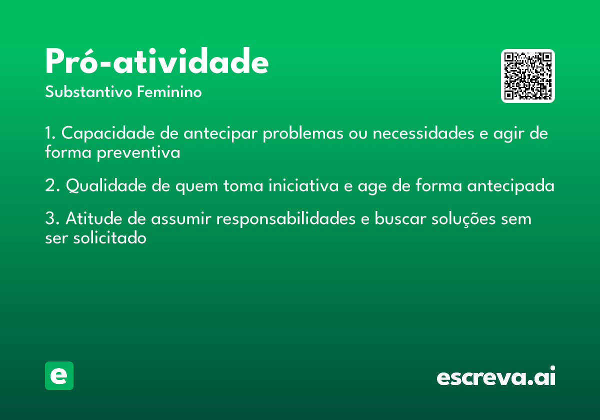 pró-atividade