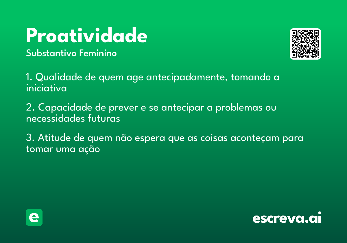 proatividade