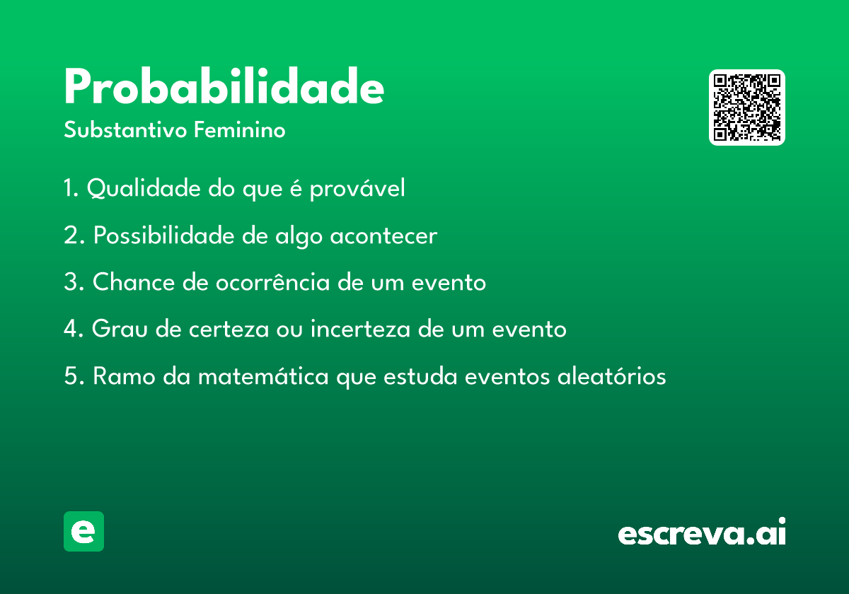 probabilidade