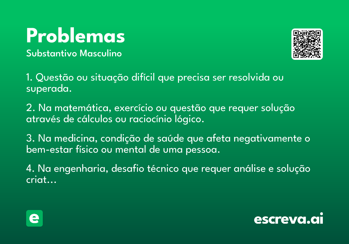 problemas