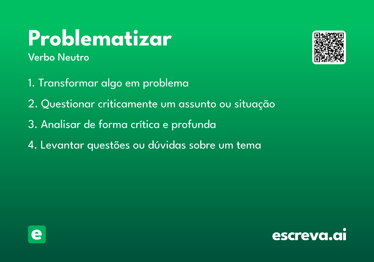 problematizar