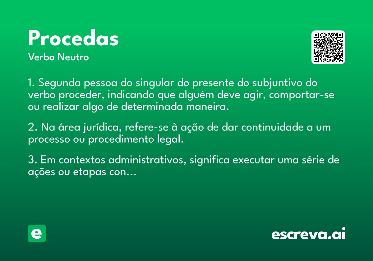 procedas