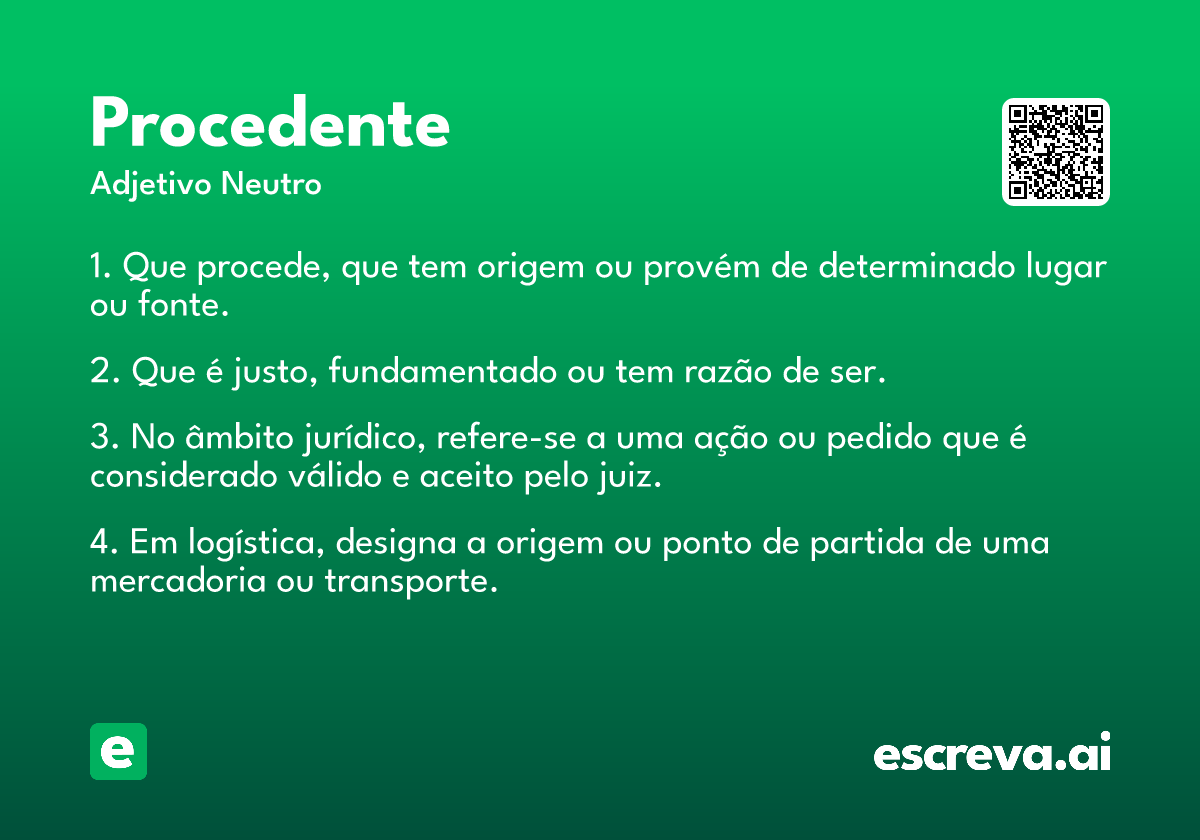 procedente