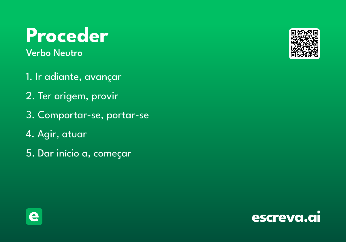 proceder