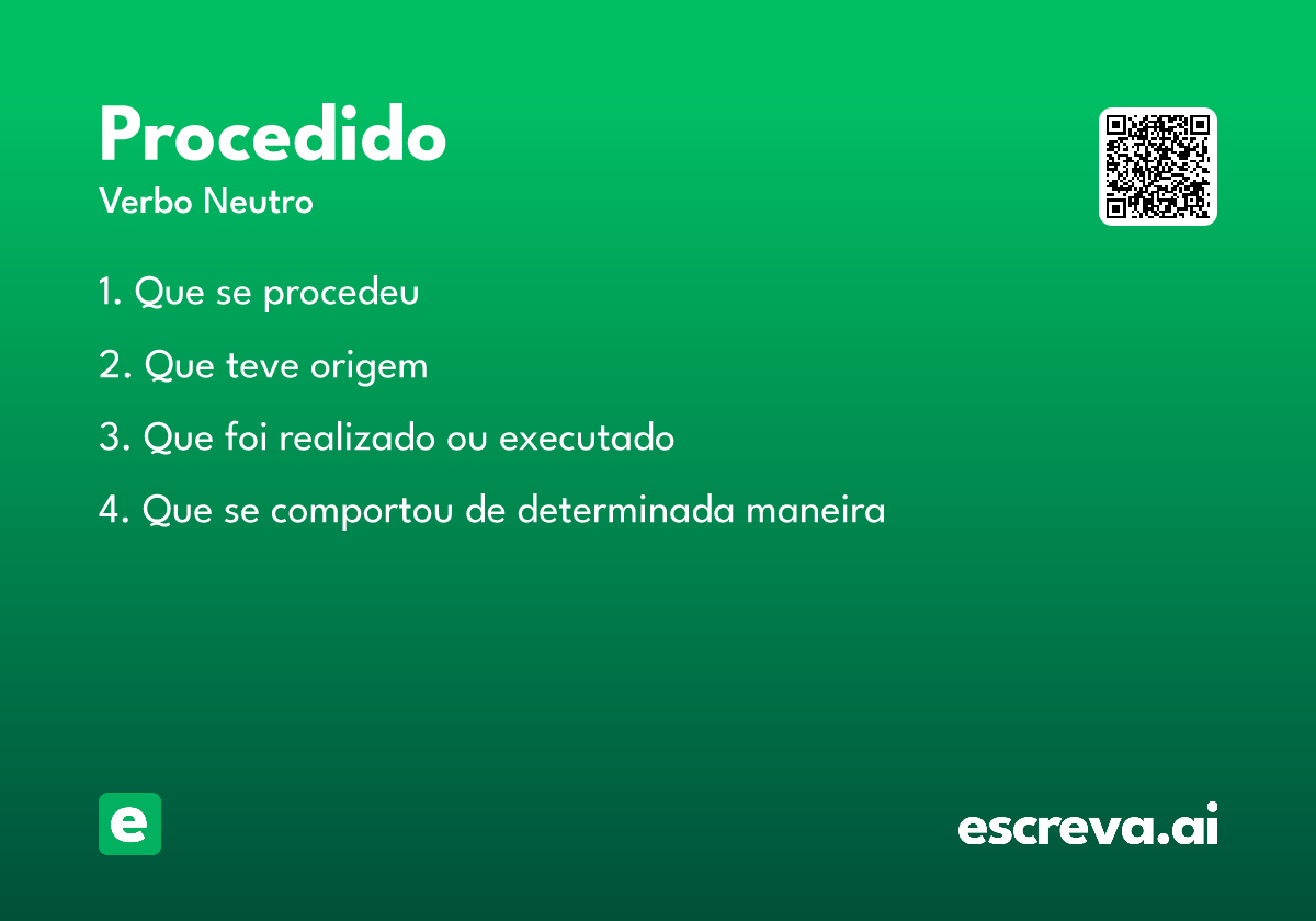 procedido