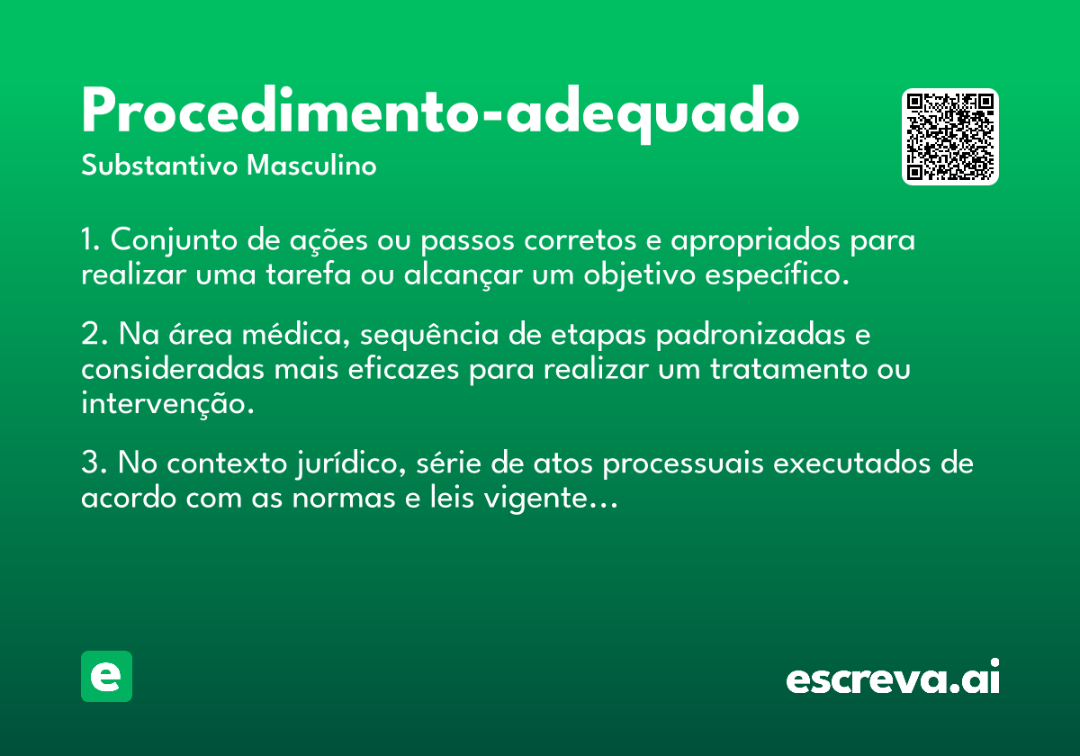 procedimento-adequado