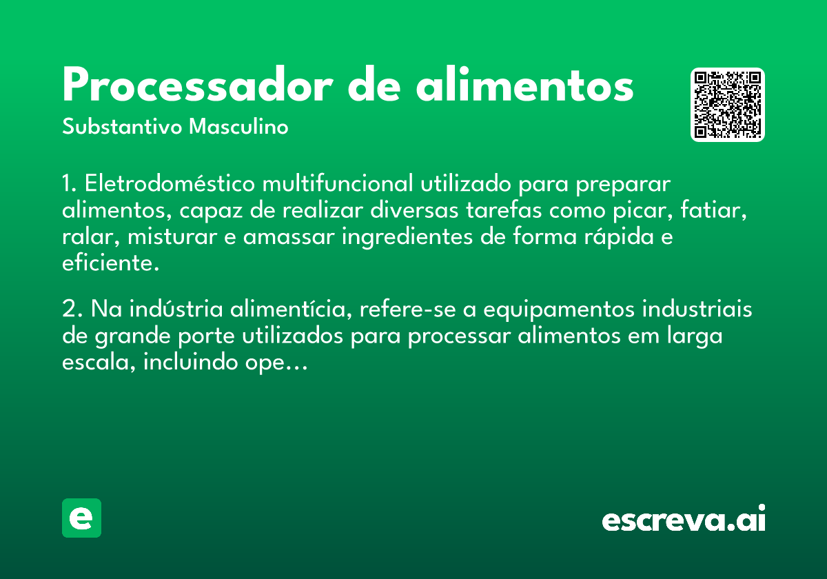 processador de alimentos