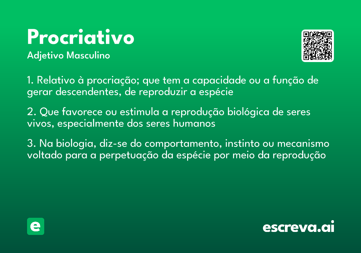 procriativo