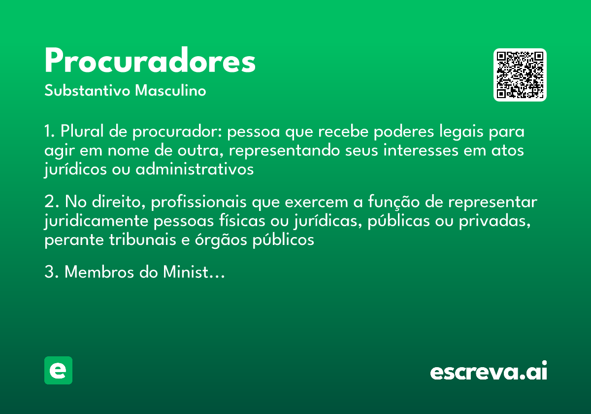 procuradores