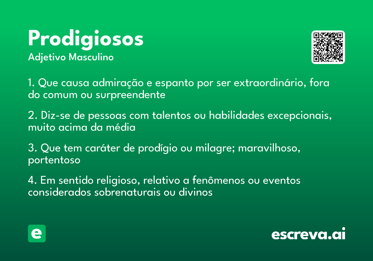 prodigiosos