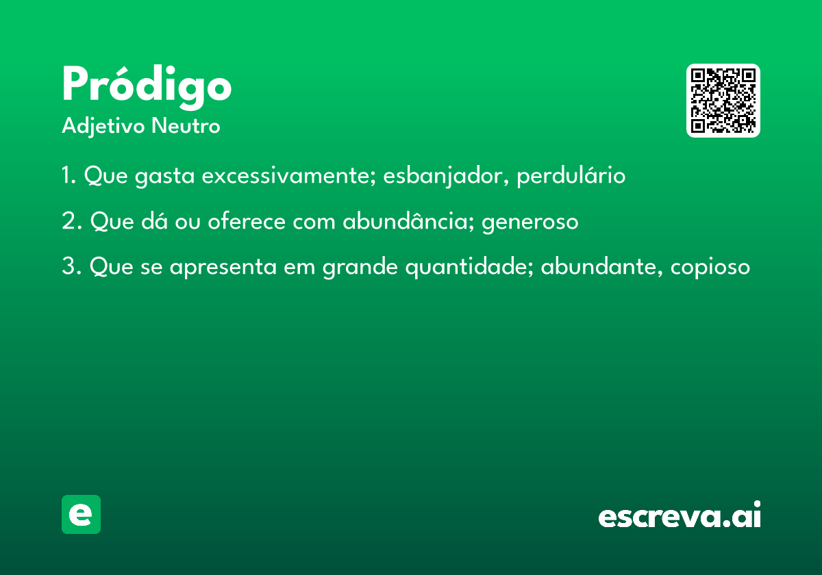 pródigo
