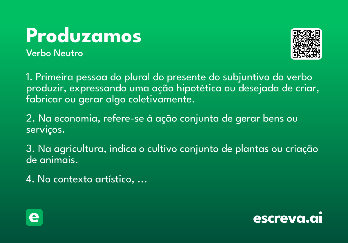 produzamos