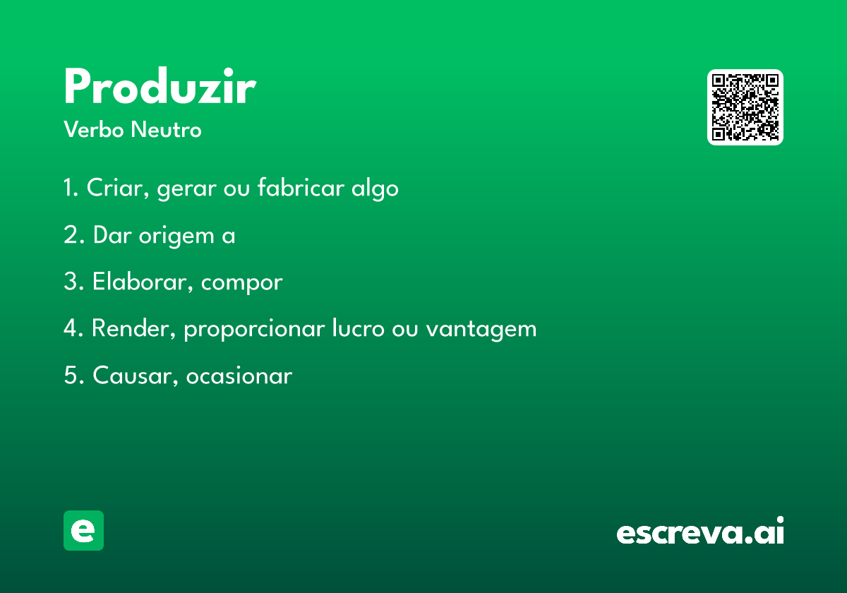 produzir