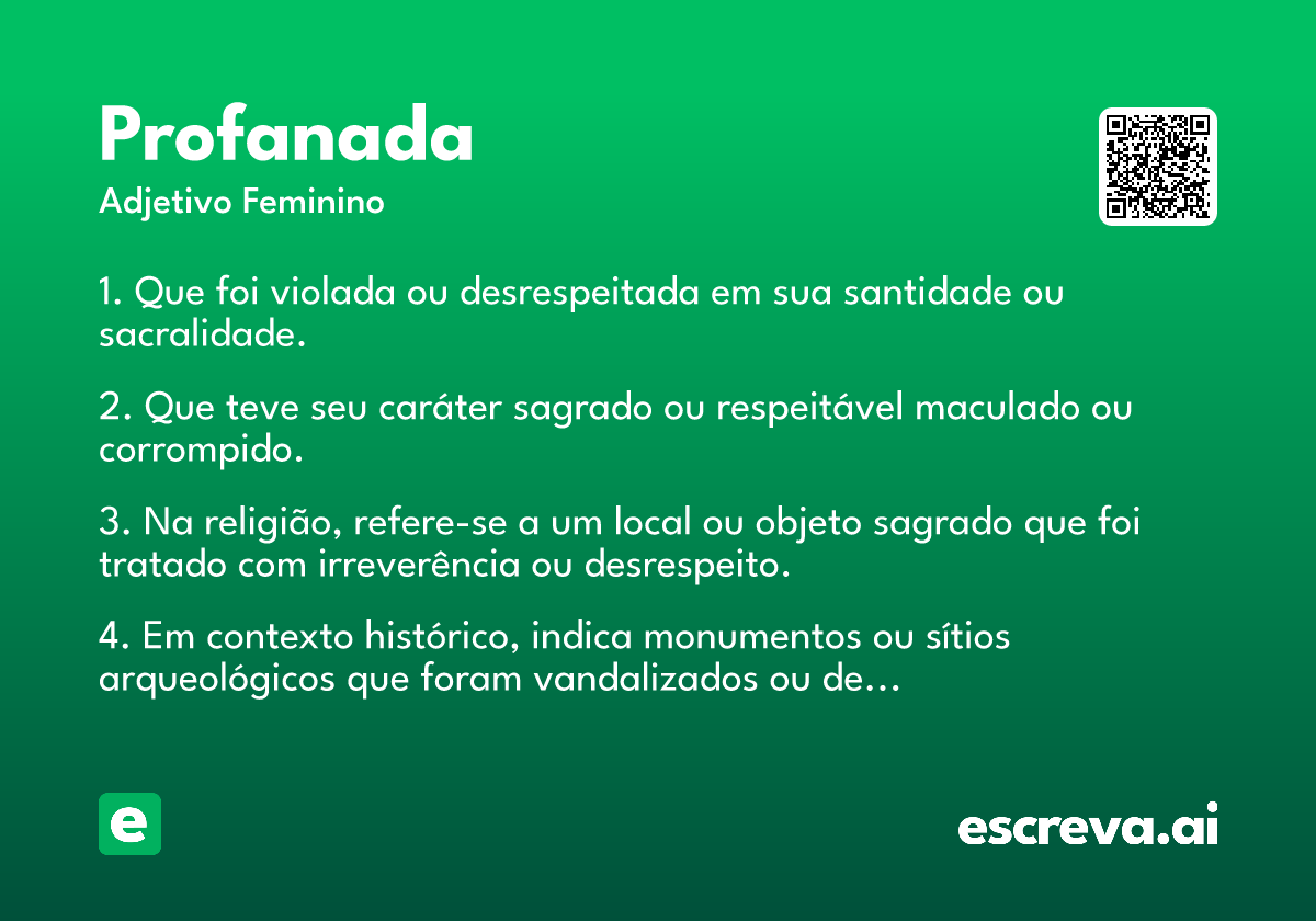 profanada