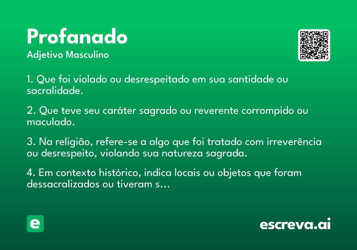 profanado