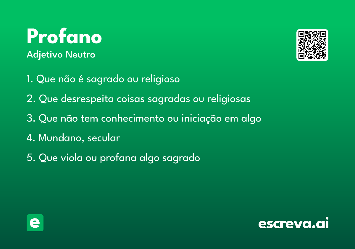 profano