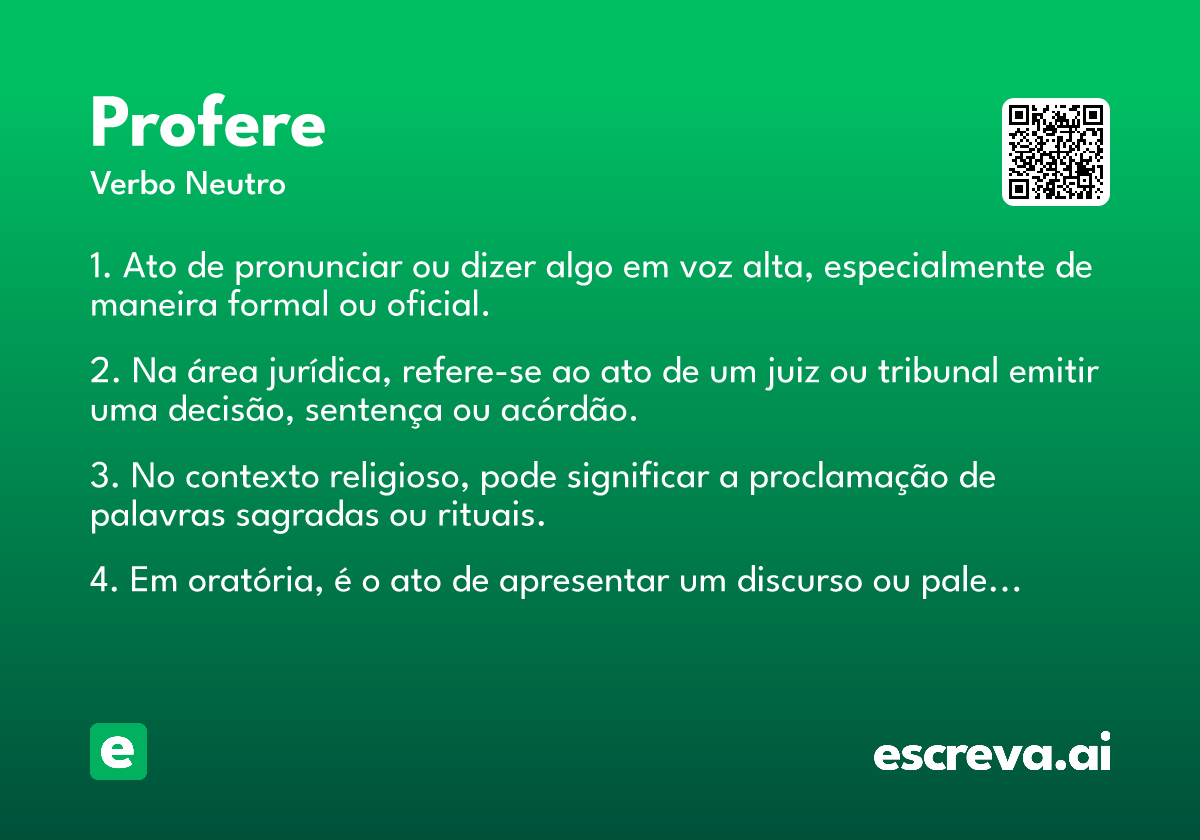 profere