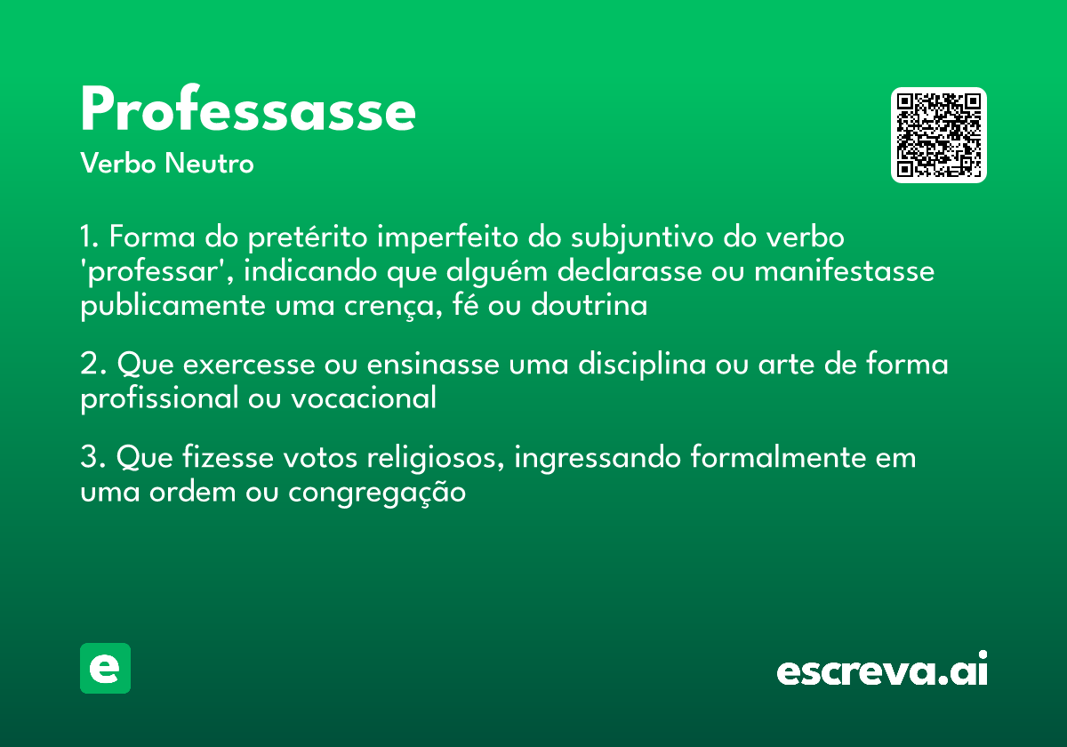 professasse
