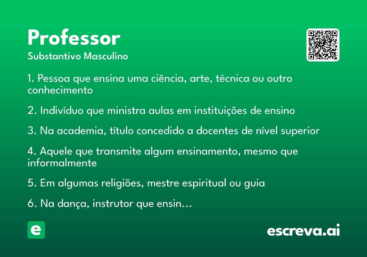 professor