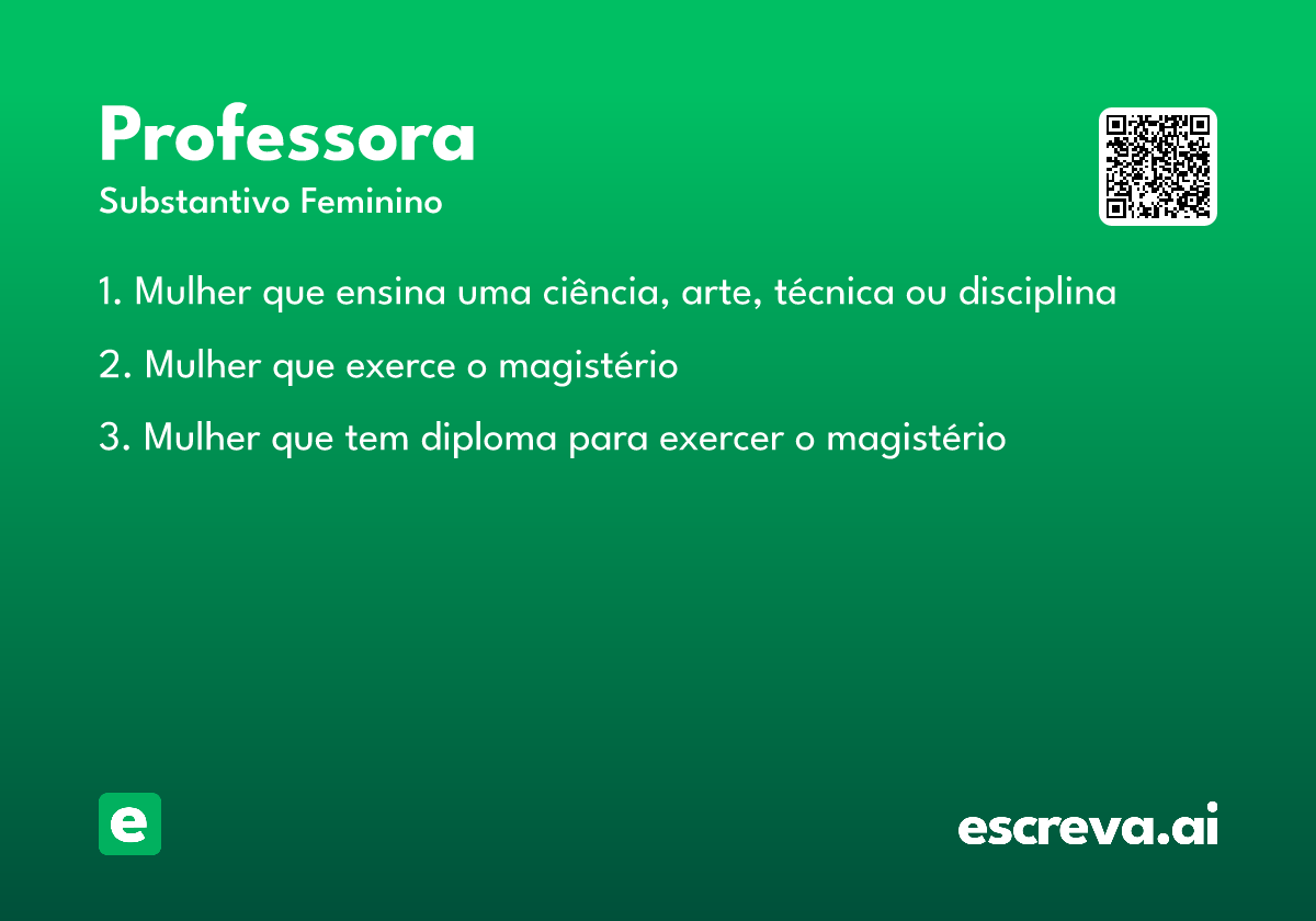 professora