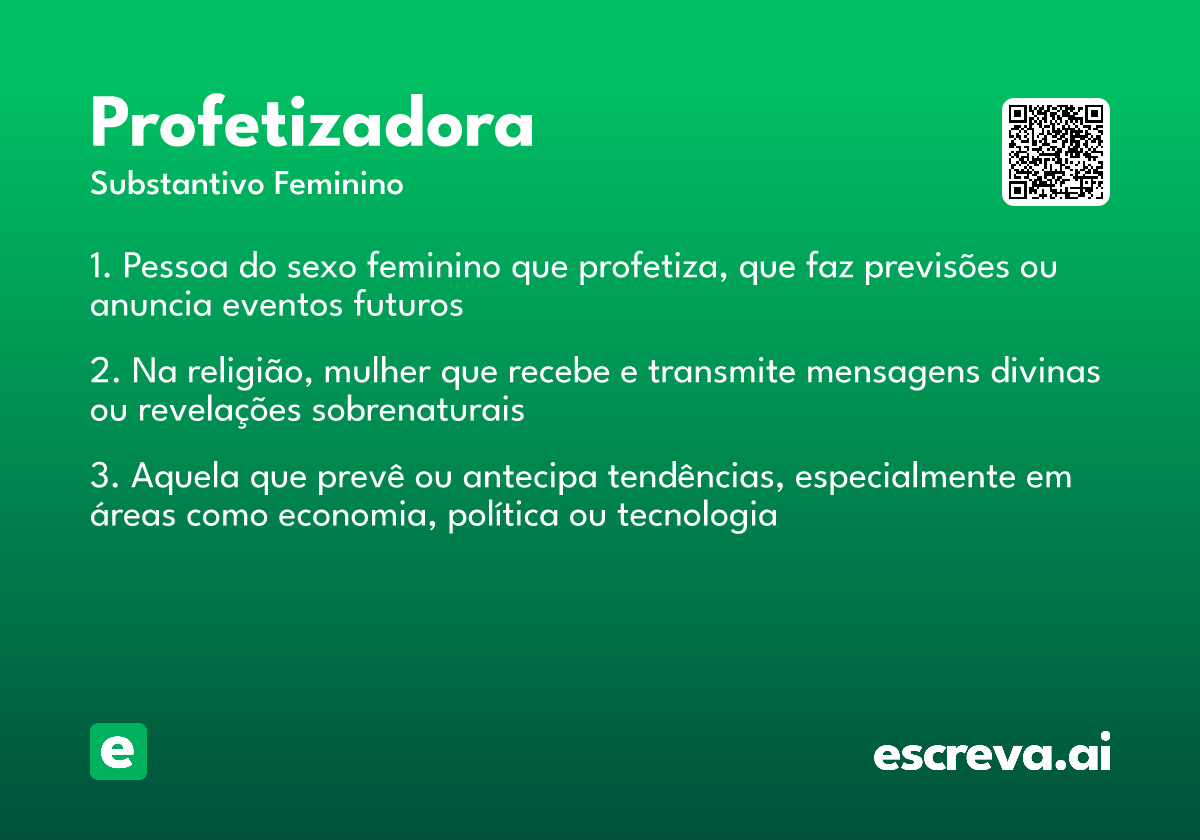 profetizadora