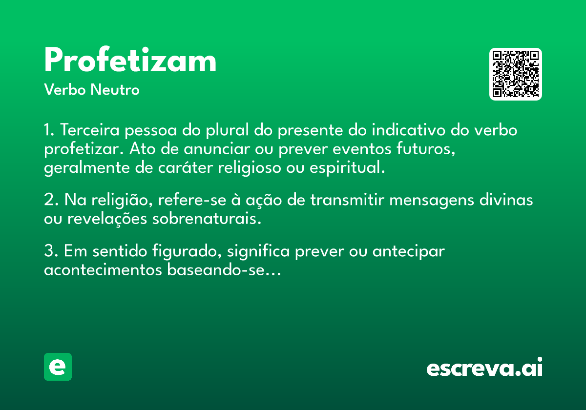 profetizam