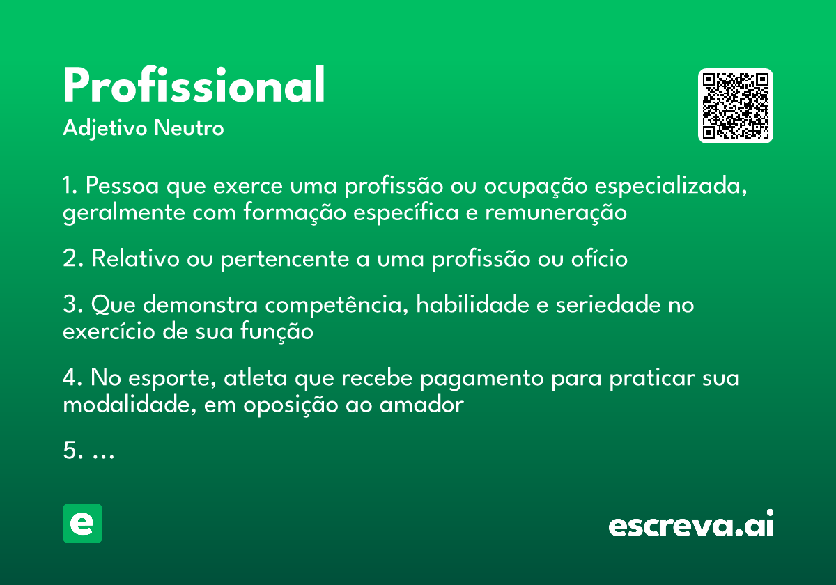 profissional