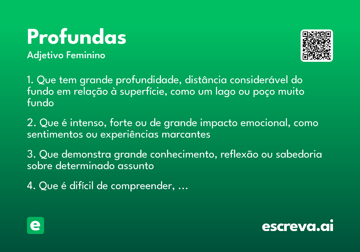 profundas