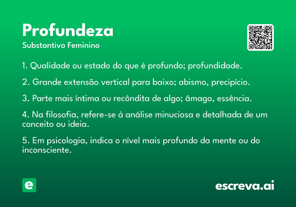profundeza