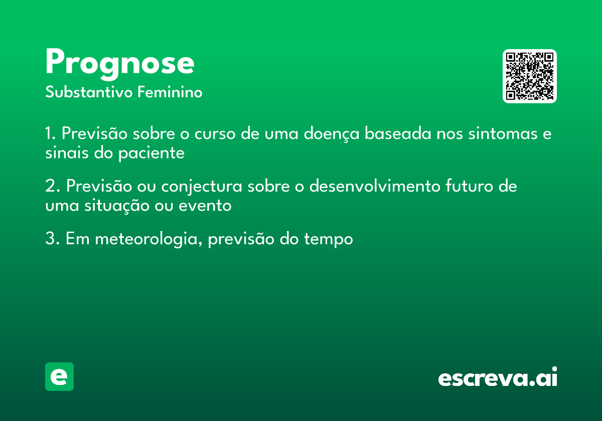 prognose