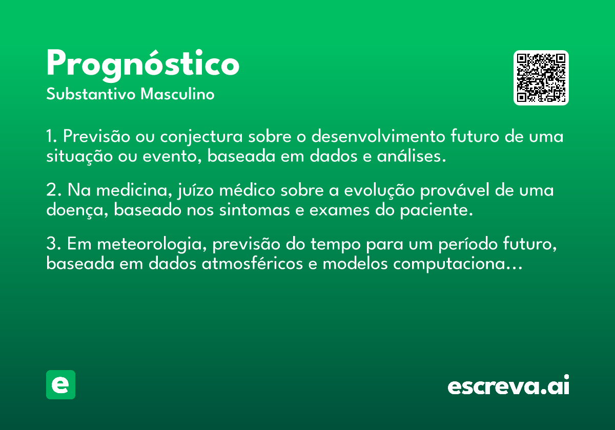 prognóstico
