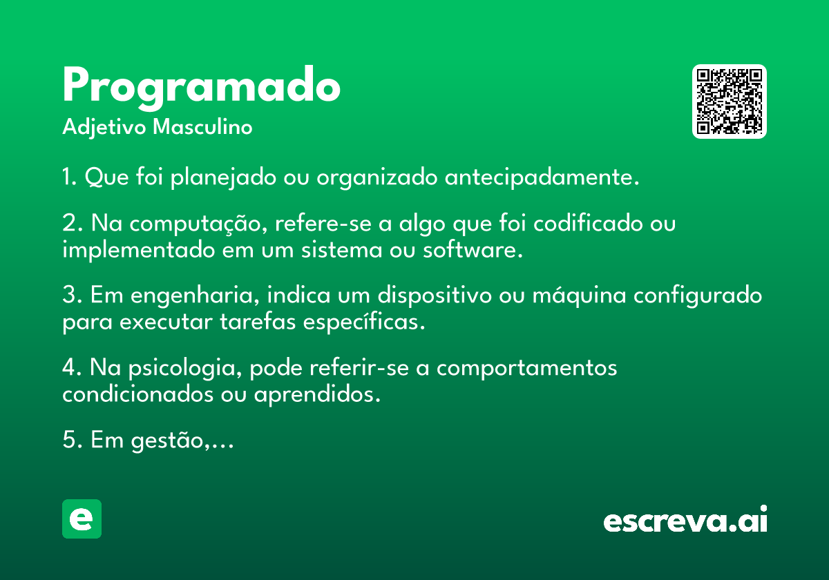 programado