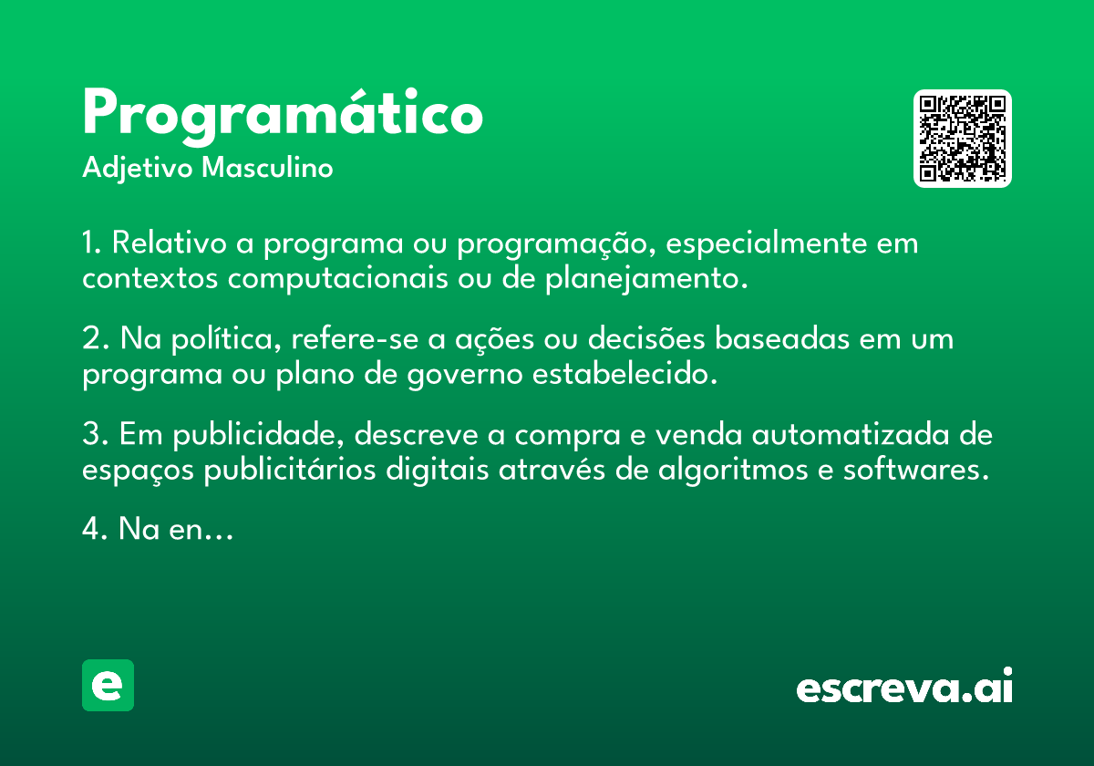 programático