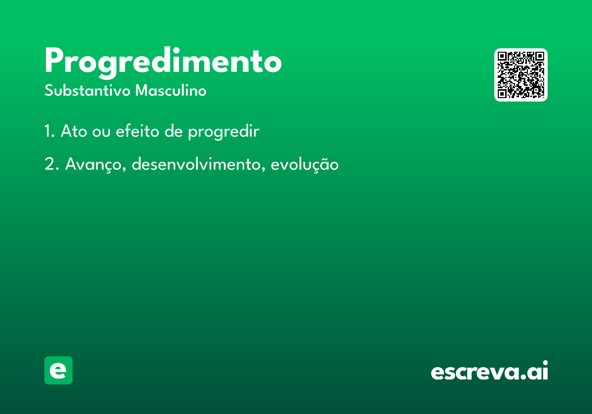 progredimento