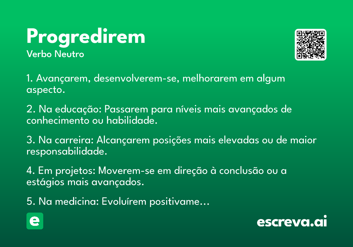 progredirem