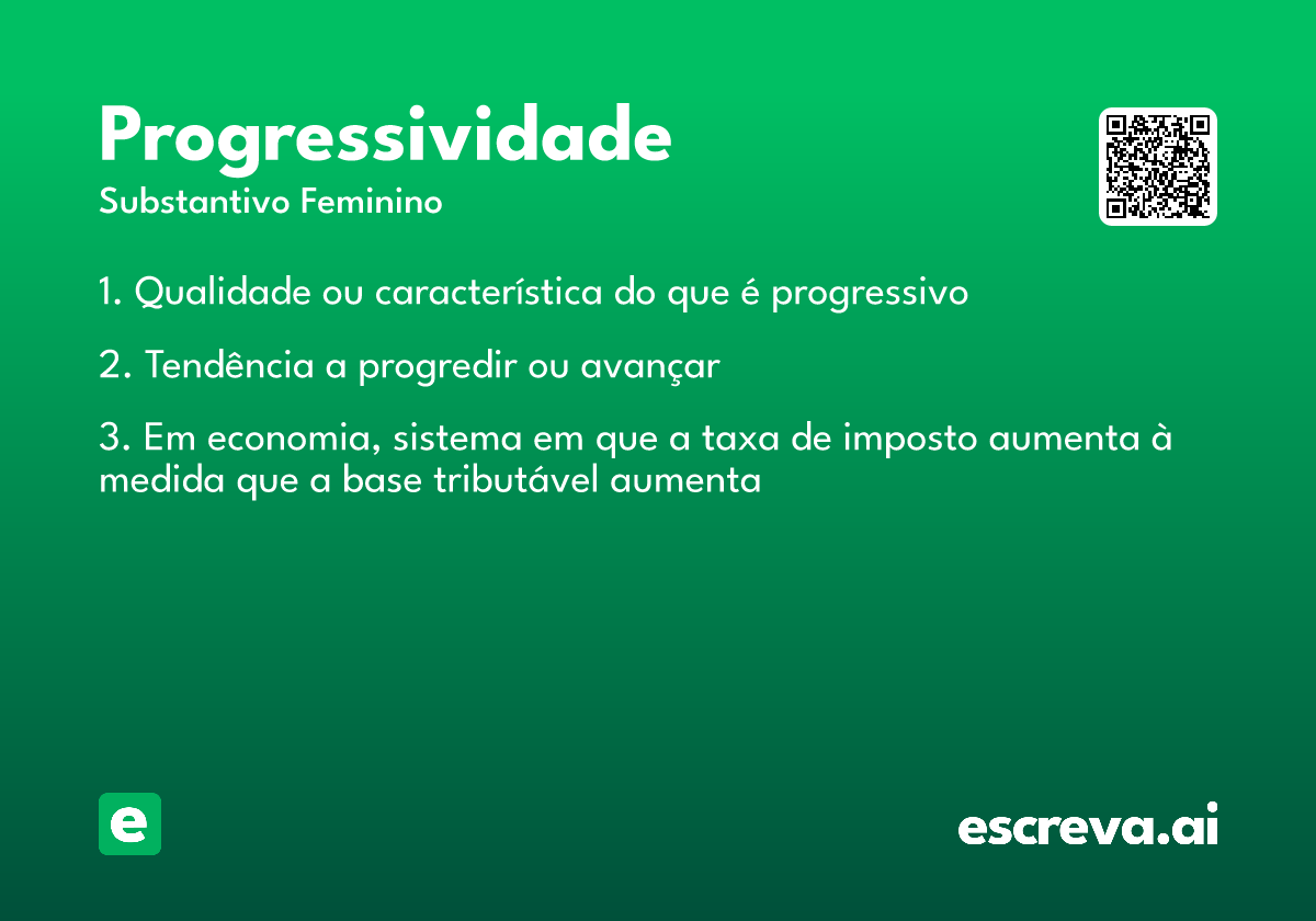 progressividade