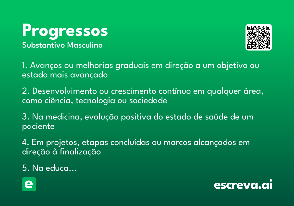progressos