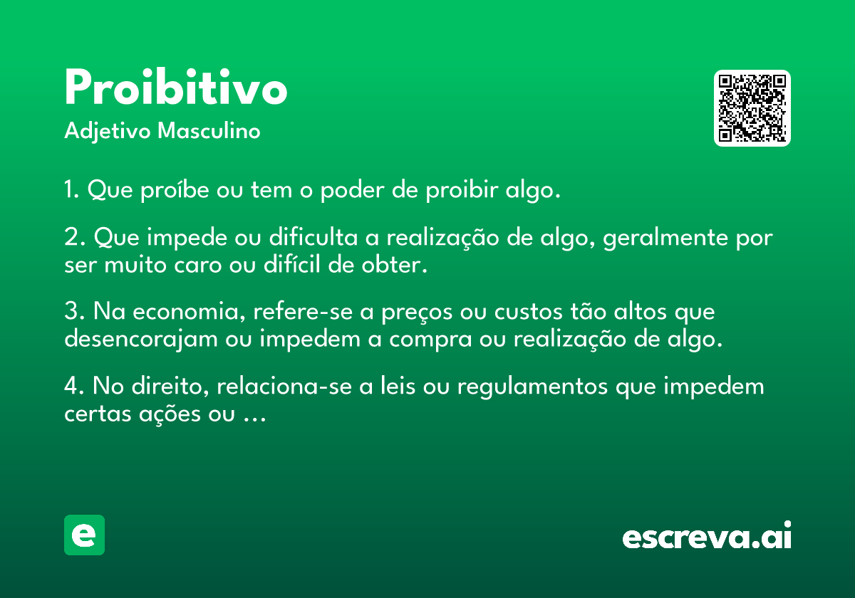 proibitivo