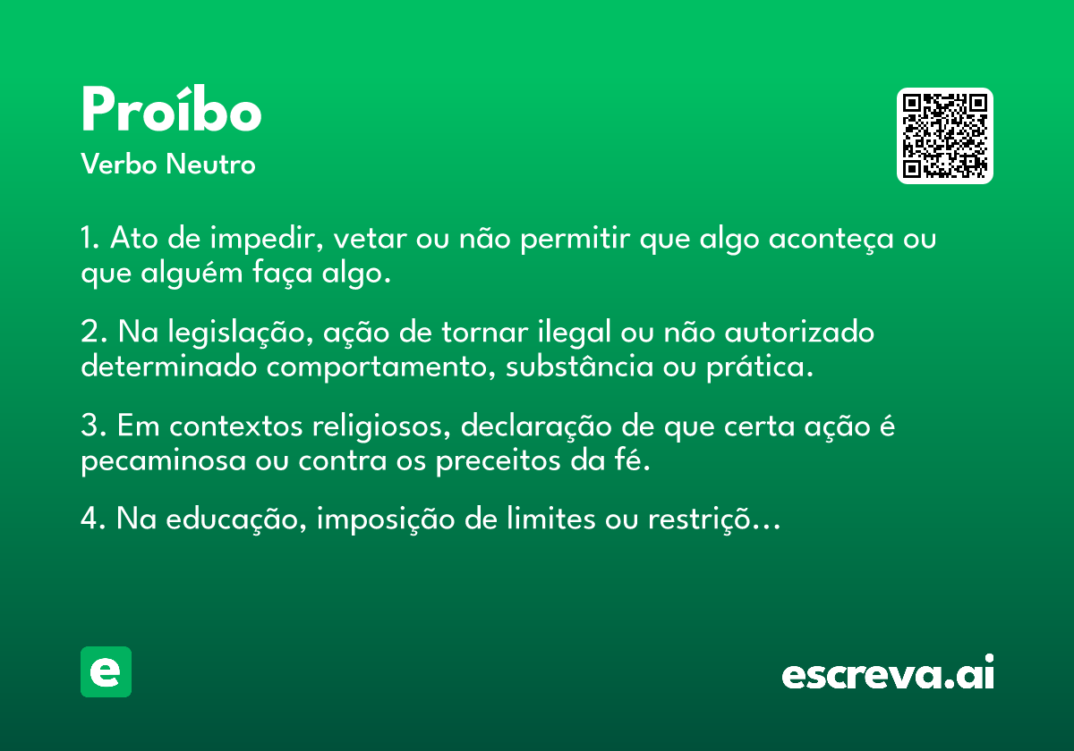 proíbo