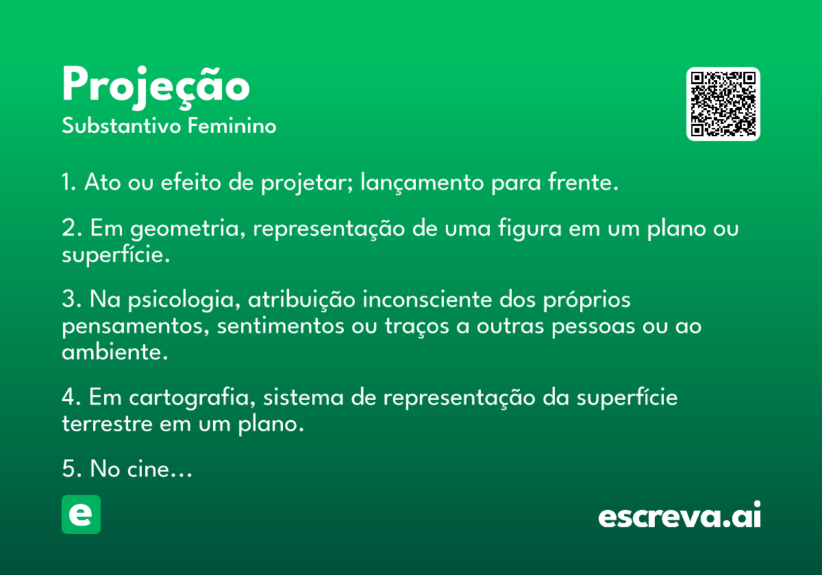 projeção