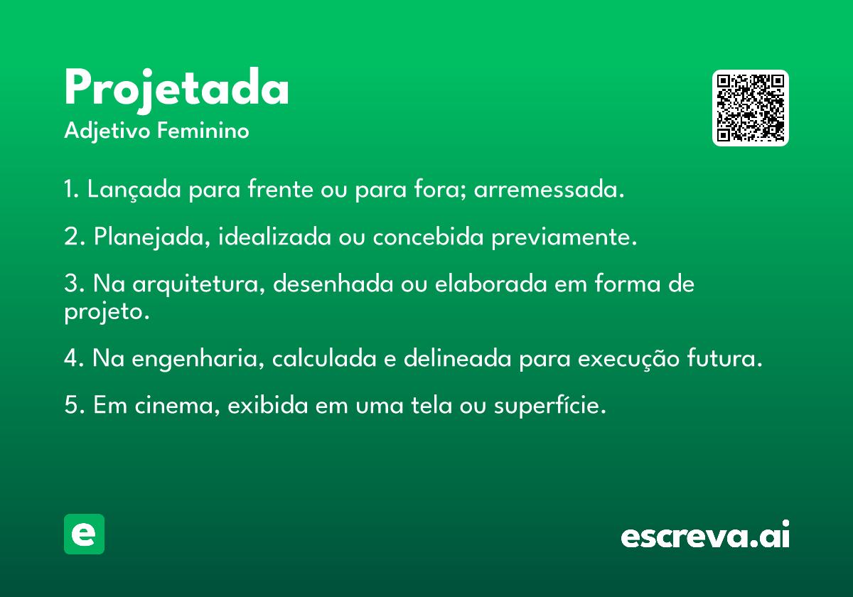 projetada