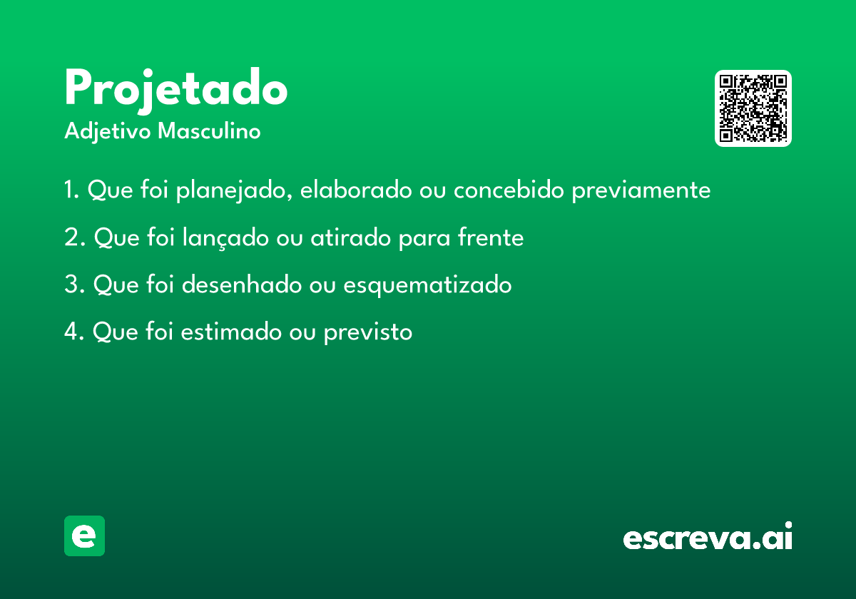 projetado