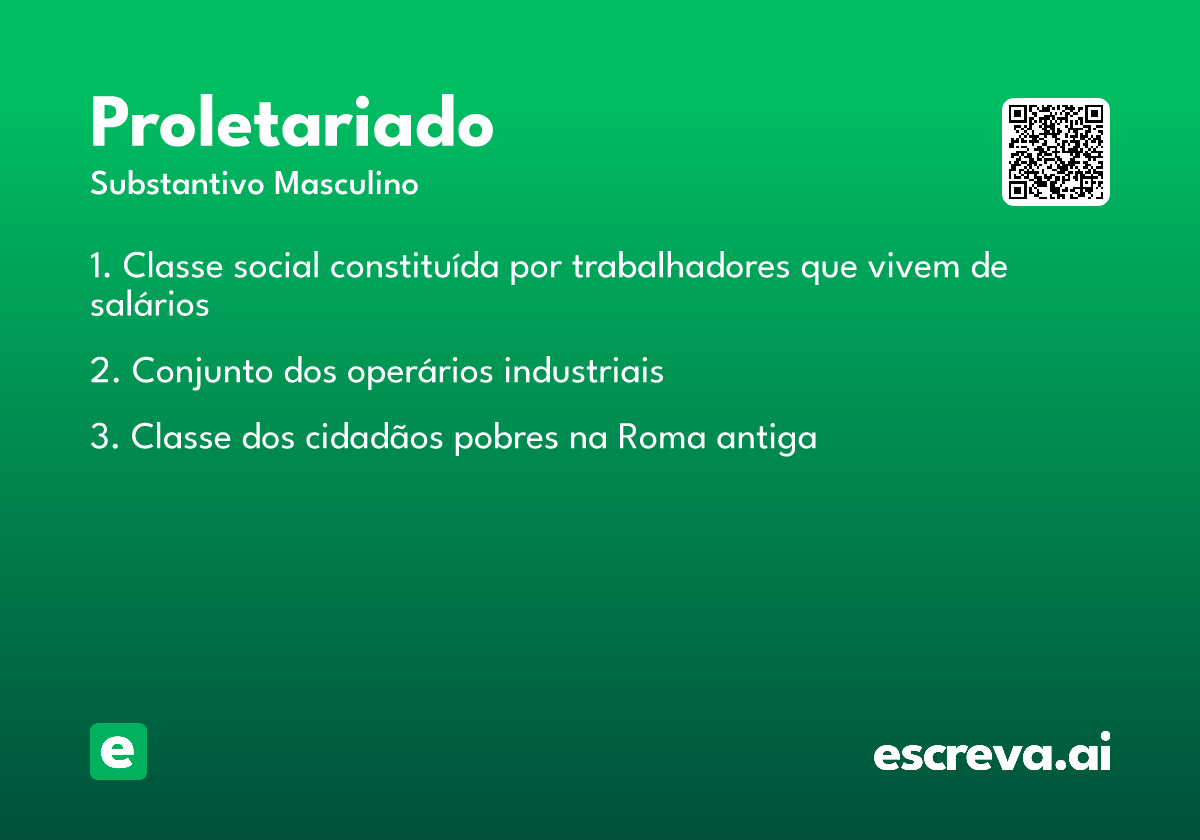 proletariado