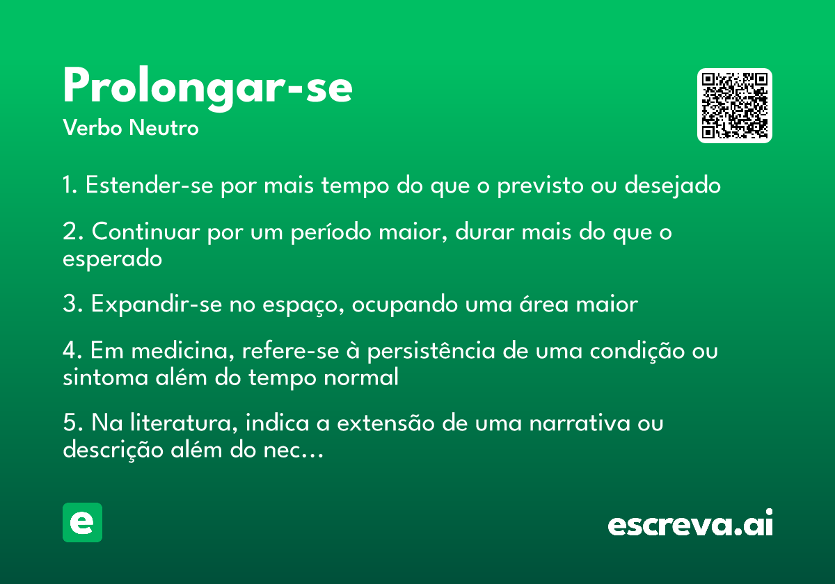 prolongar-se