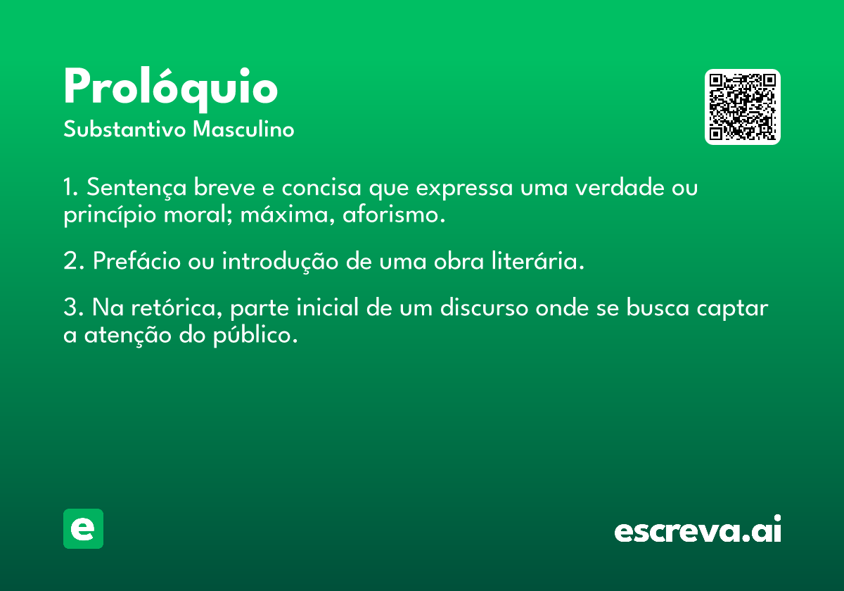 prolóquio